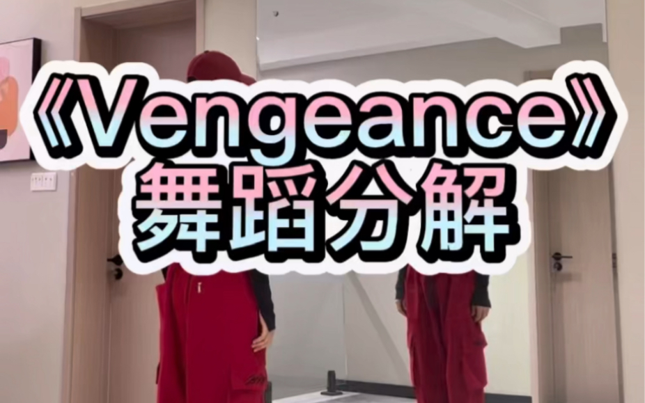 [图]《vengeance》舞蹈分解