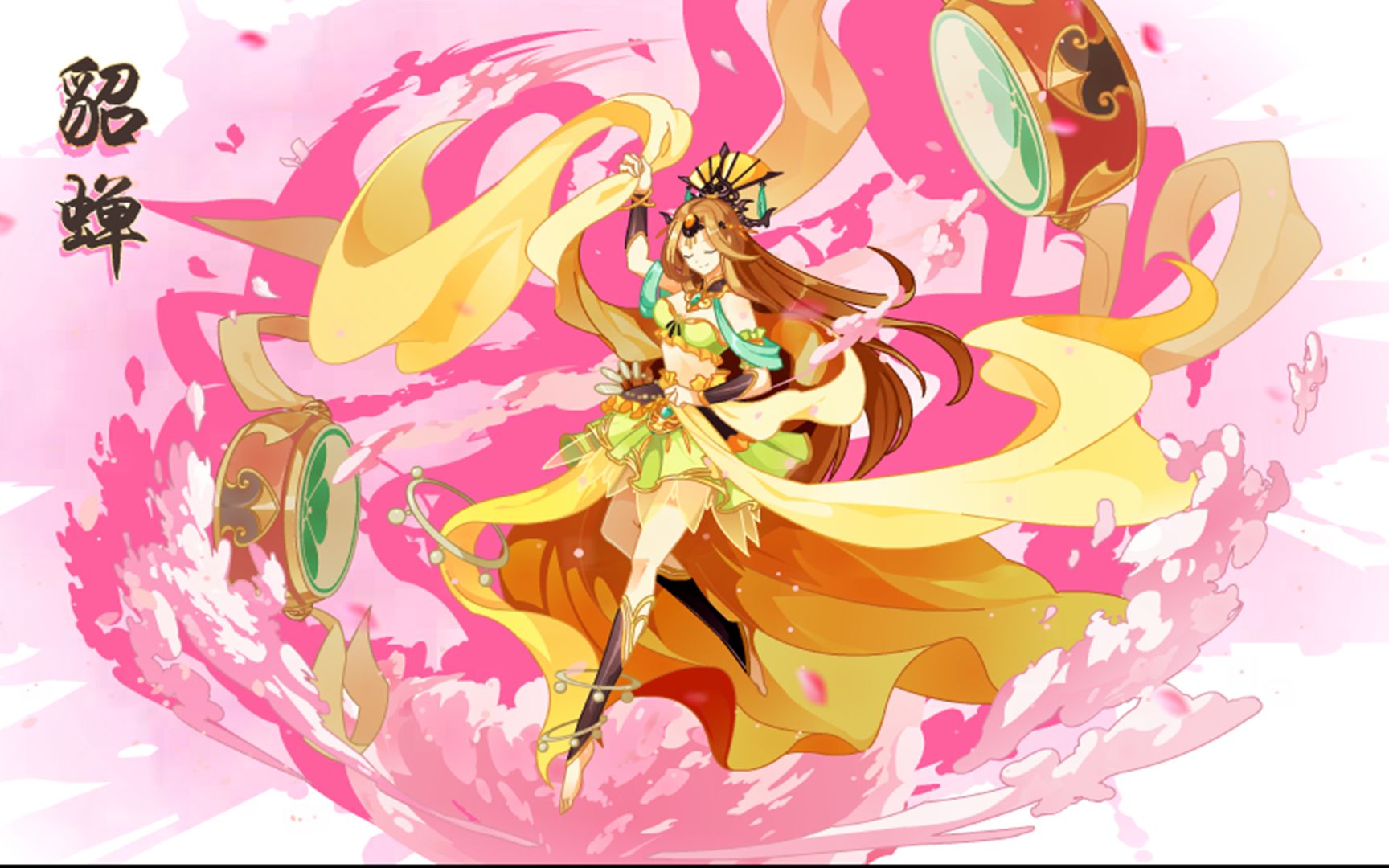 名梓 奥奇传说 闭月风华 貂蝉实战 这是一个不爱睁眼不爱动的小姐姐