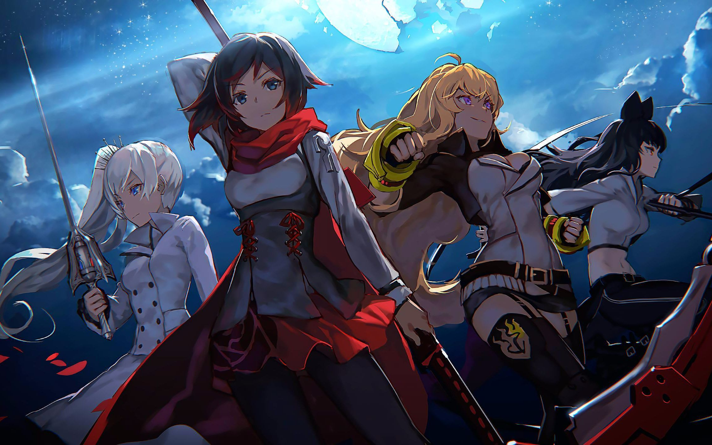 【自剪燃向】rwby:殷红 霜白 玄黑 金黄————这将是我们期待已久的
