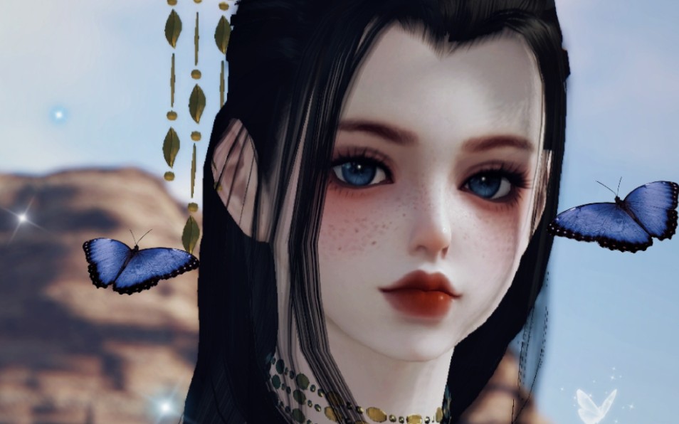 【天涯明月刀手游捏脸】 莎曼达 成女捏脸_哔哩哔哩 (゜-゜)つロ 干杯