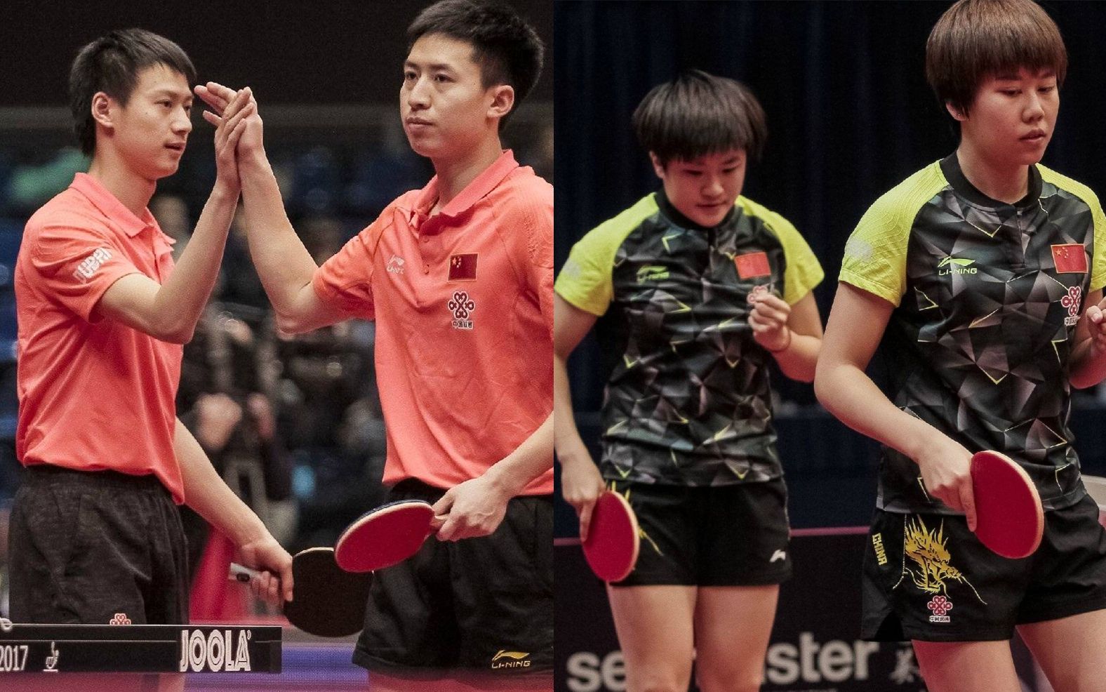 【男双】16强赛 方博周雨vs阿鲁纳奥马