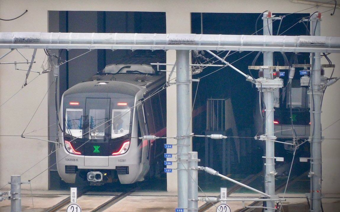 【走行音】深圳地铁10号线永磁电机列车走行音