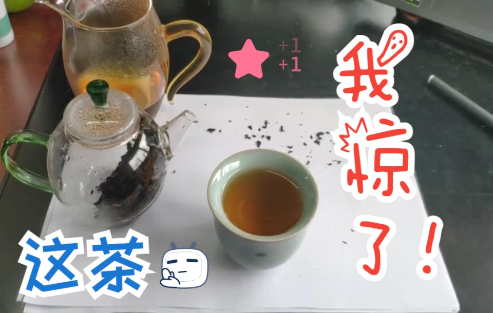 【桐木红茶大赤甘】我的红茶生活之新手进阶路白银段位第一场:新年第一杯茶就给了我惊喜,连喝3泡!哔哩哔哩bilibili