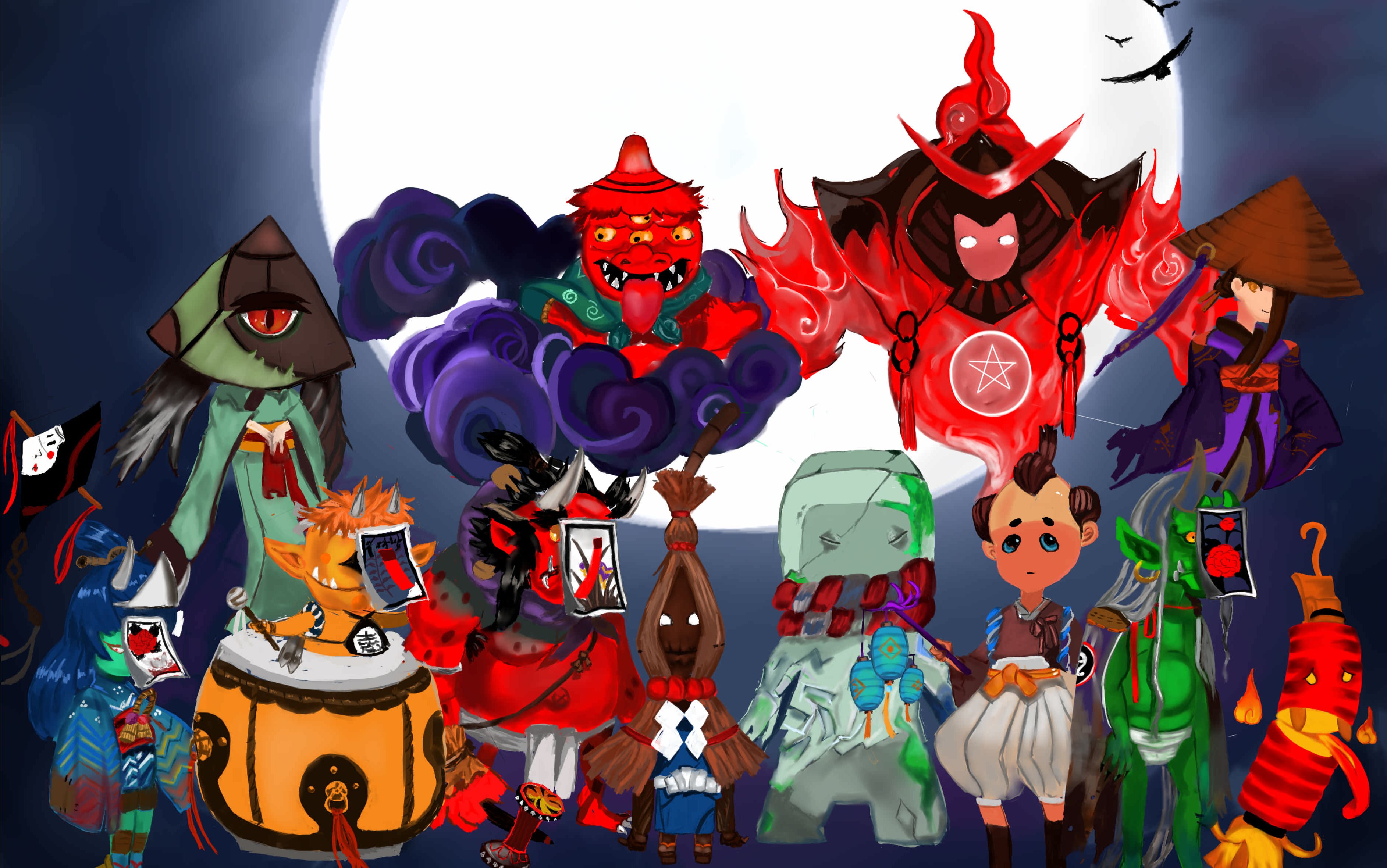 【阴阳师】非洲人的n卡式神绘卷