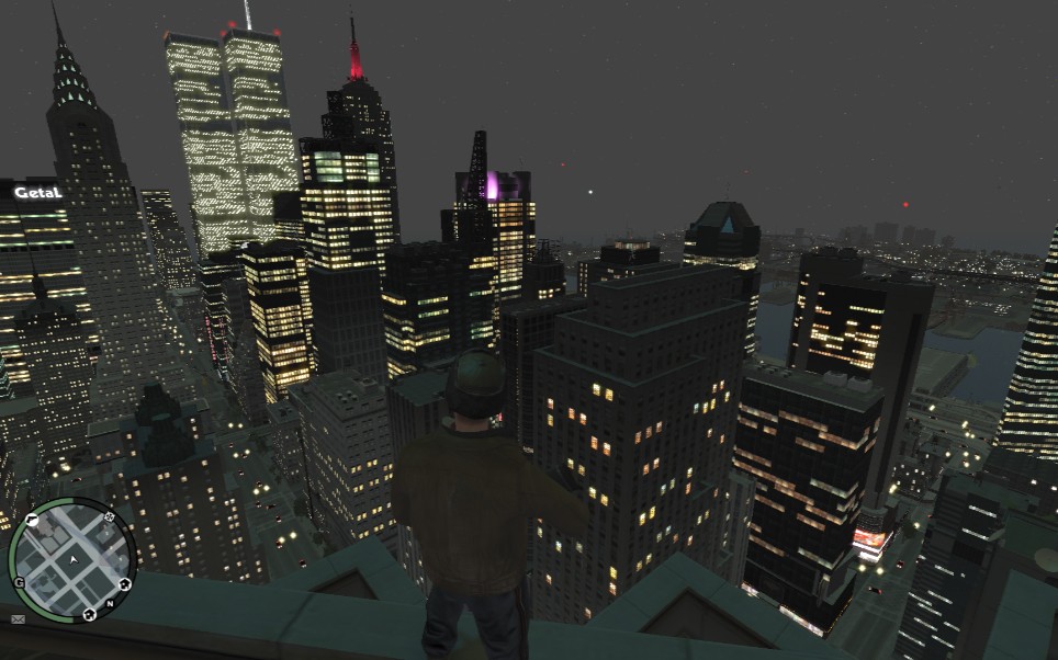 【gta4】niko参观世贸中心(原画质_gta4