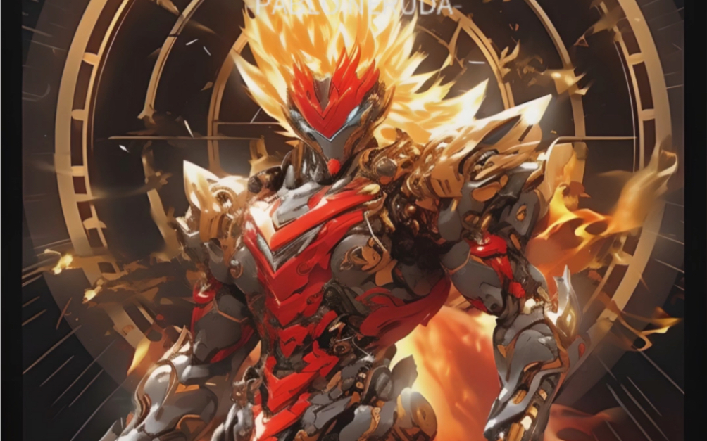 ai绘画-机甲大圣归来