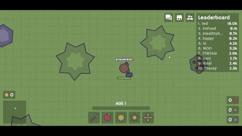 Moomoo.io - Obtaining All Ruby Weapons in a Single Server (Moomoo.io  Challenge) 