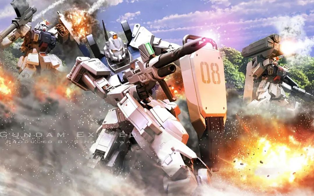 【高达战斗行动2】菜鸡互啄,"儿子8"依旧是亲儿子 — ez8-lv1_哔哩