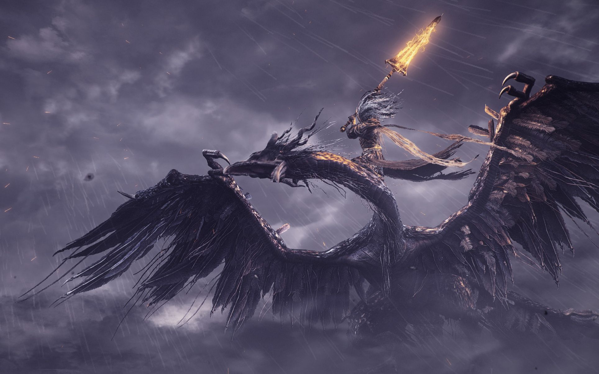 《黑暗之魂3》一周目boss战  无名王者