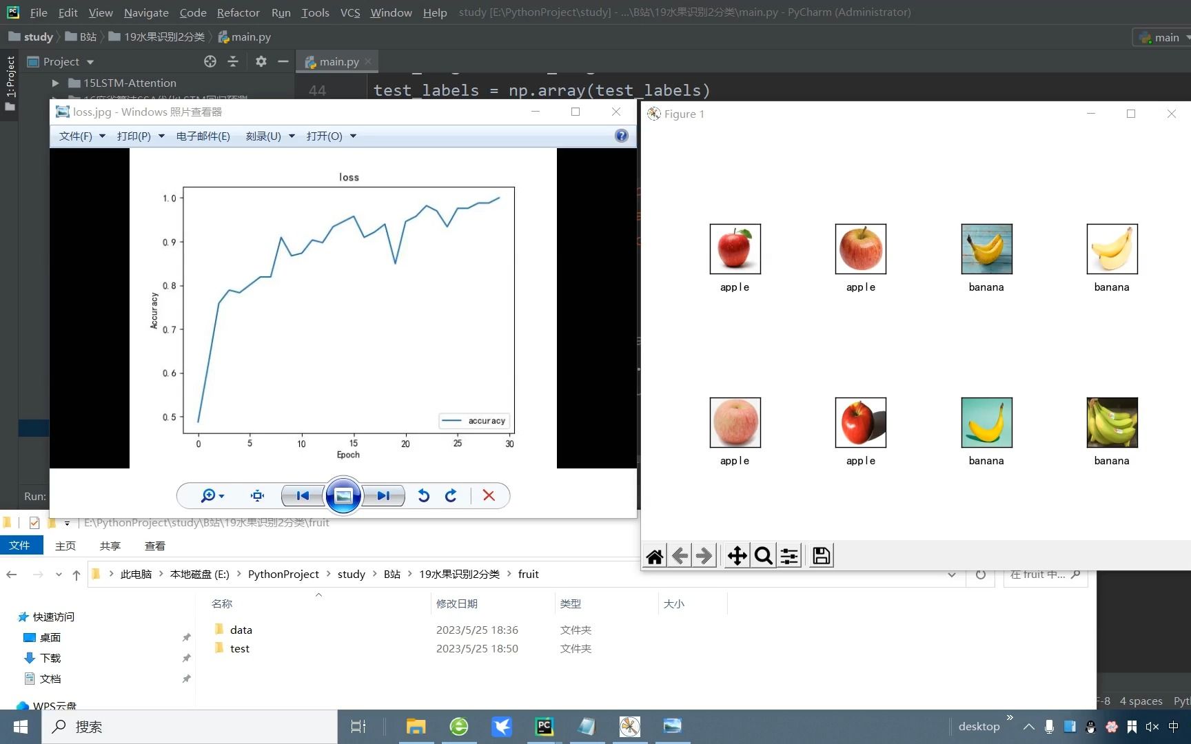 全连接神经网络实现水果分类tensorflow哔哩哔哩bilibili