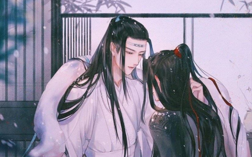 【魔道祖师】蓝湛一直是他心里的白月光,集齐了他所有美好的幻想哔哩哔哩bilibili