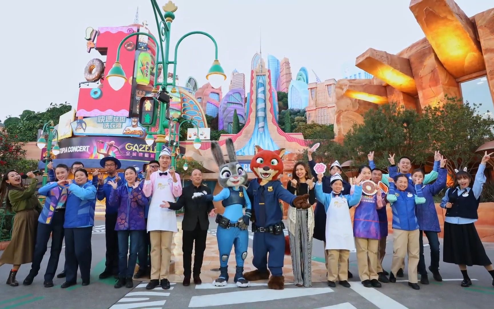 【上海迪士尼】疯狂动物城时尚秀,演职人员们已准备就绪!2023