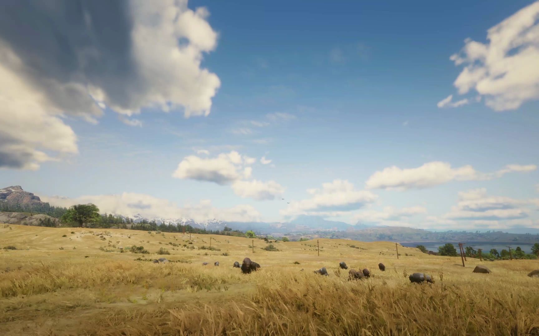 荒野大镖客2风景赏ep01: 绝美风景