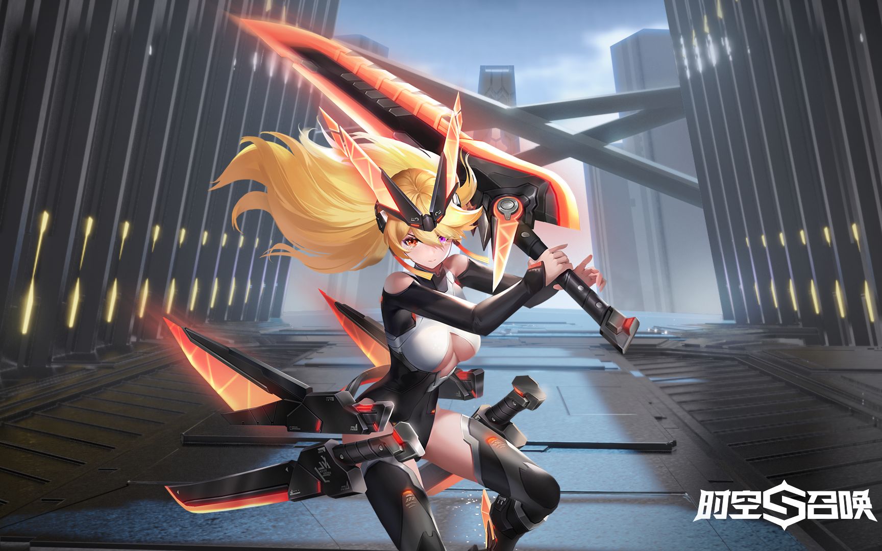 指挥官第7号机体等待下达作战指令哦时空召唤虚拟战意瞳酷炫皮肤降临