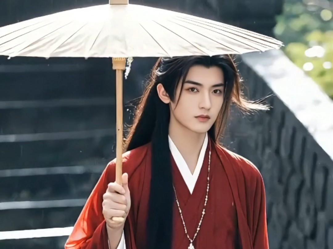 古风美男 清风独醉 红衣美人 ai美人