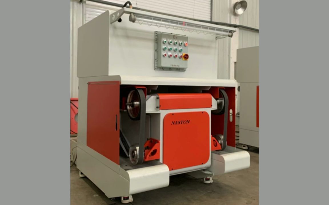 常州纳斯顿激光割去毛刺机#湿式除尘砂带机