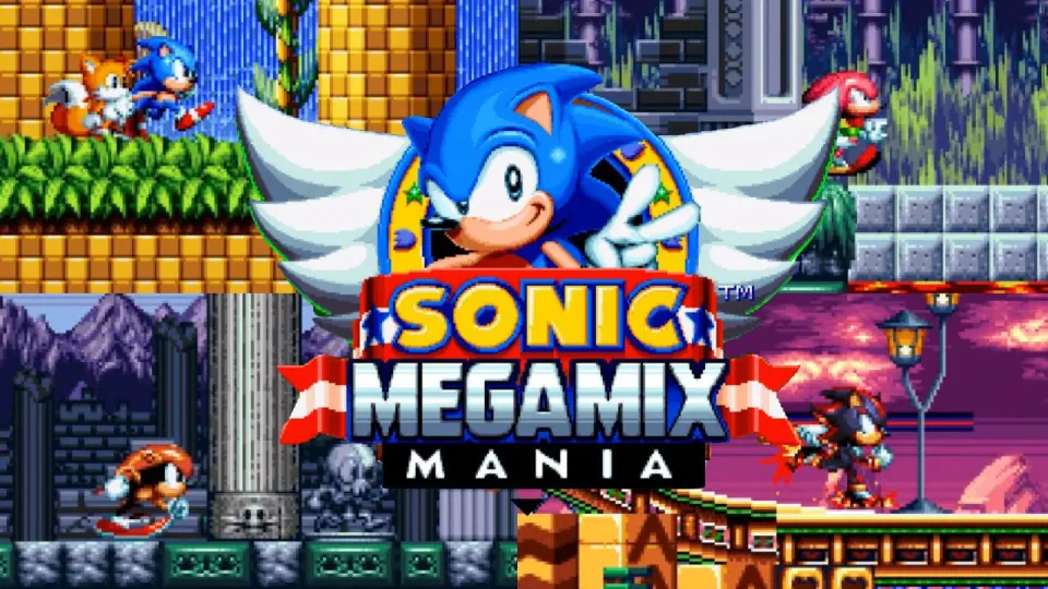 【索尼克狂欢mod】新版重置Sonic Megamix Mania 2020Demo试玩_哔哩哔哩_bilibili