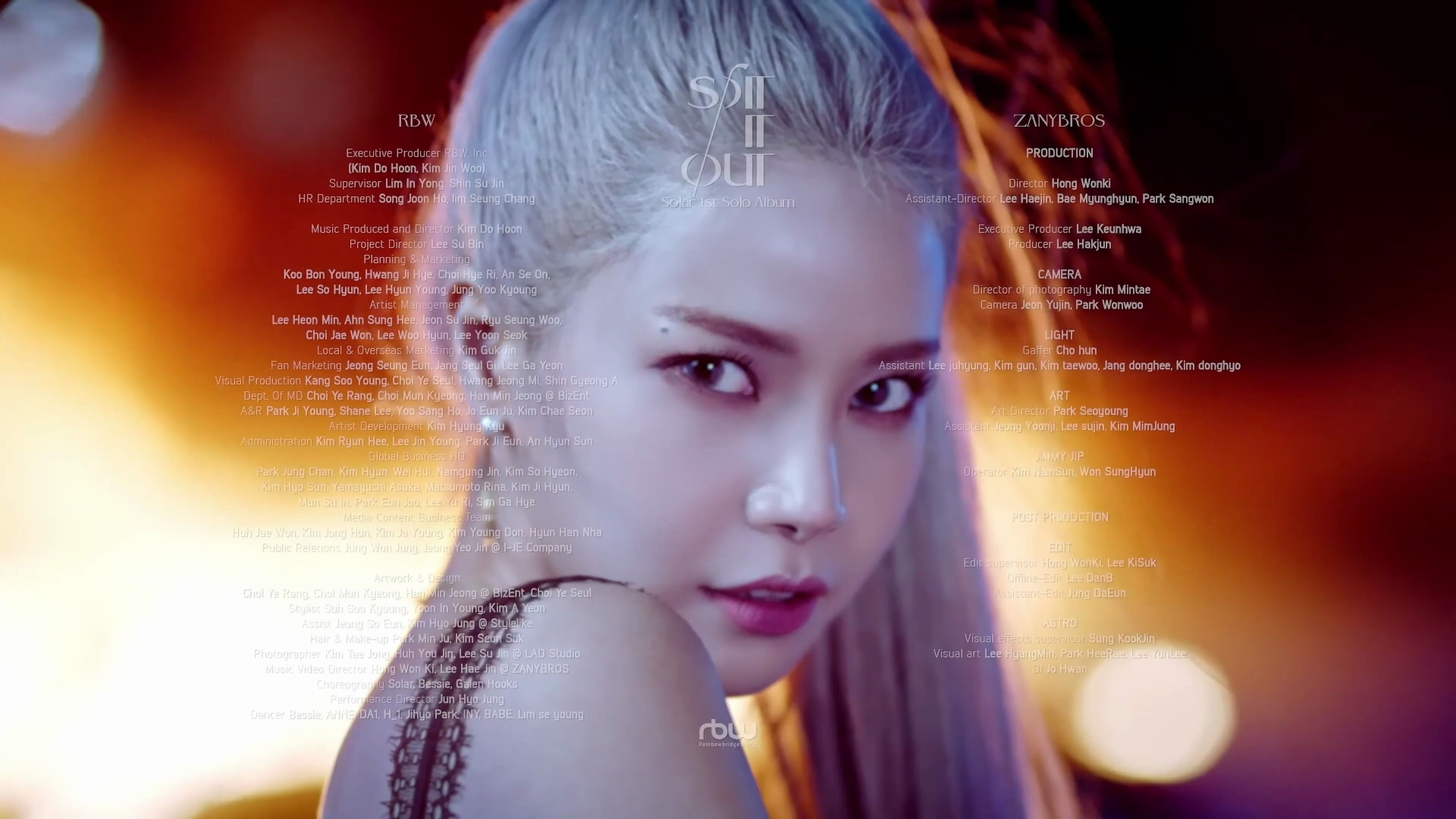 【4k】颂乐/"spit it out"/mv,收藏级画质