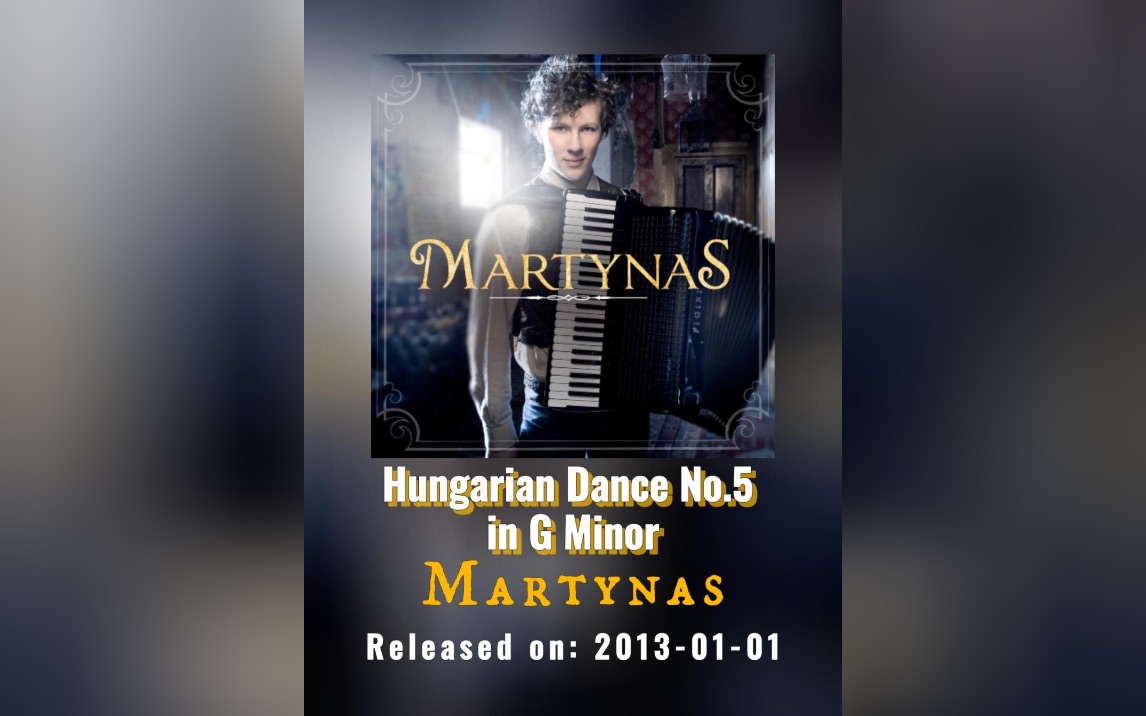 [图]Martynas「Hungarian Dance No.5 in G Minor」