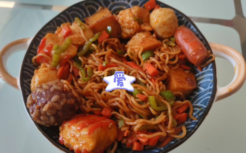 白象龙虾拌面 丸子