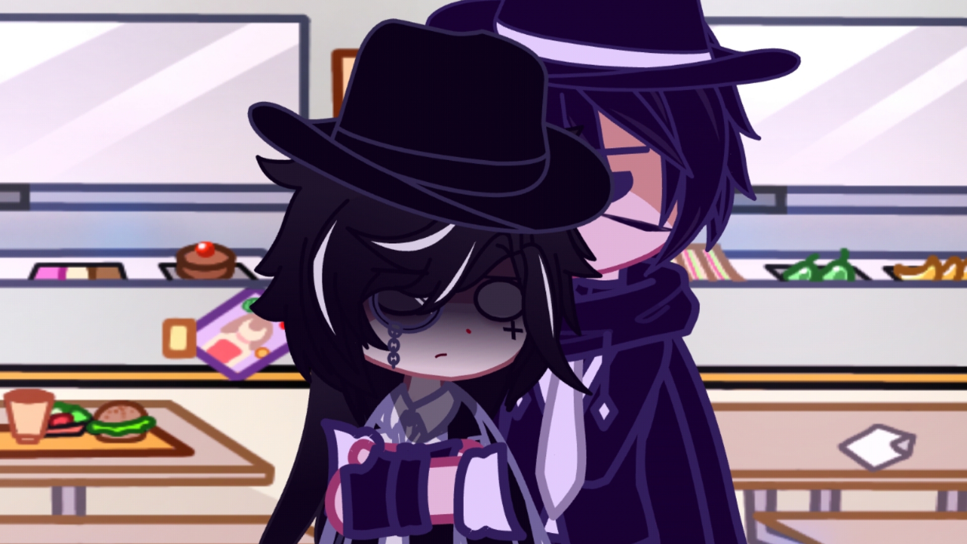 《和朋友去食堂买饭那件事》-Gacha老邦-Gacha老邦-哔哩哔哩视频