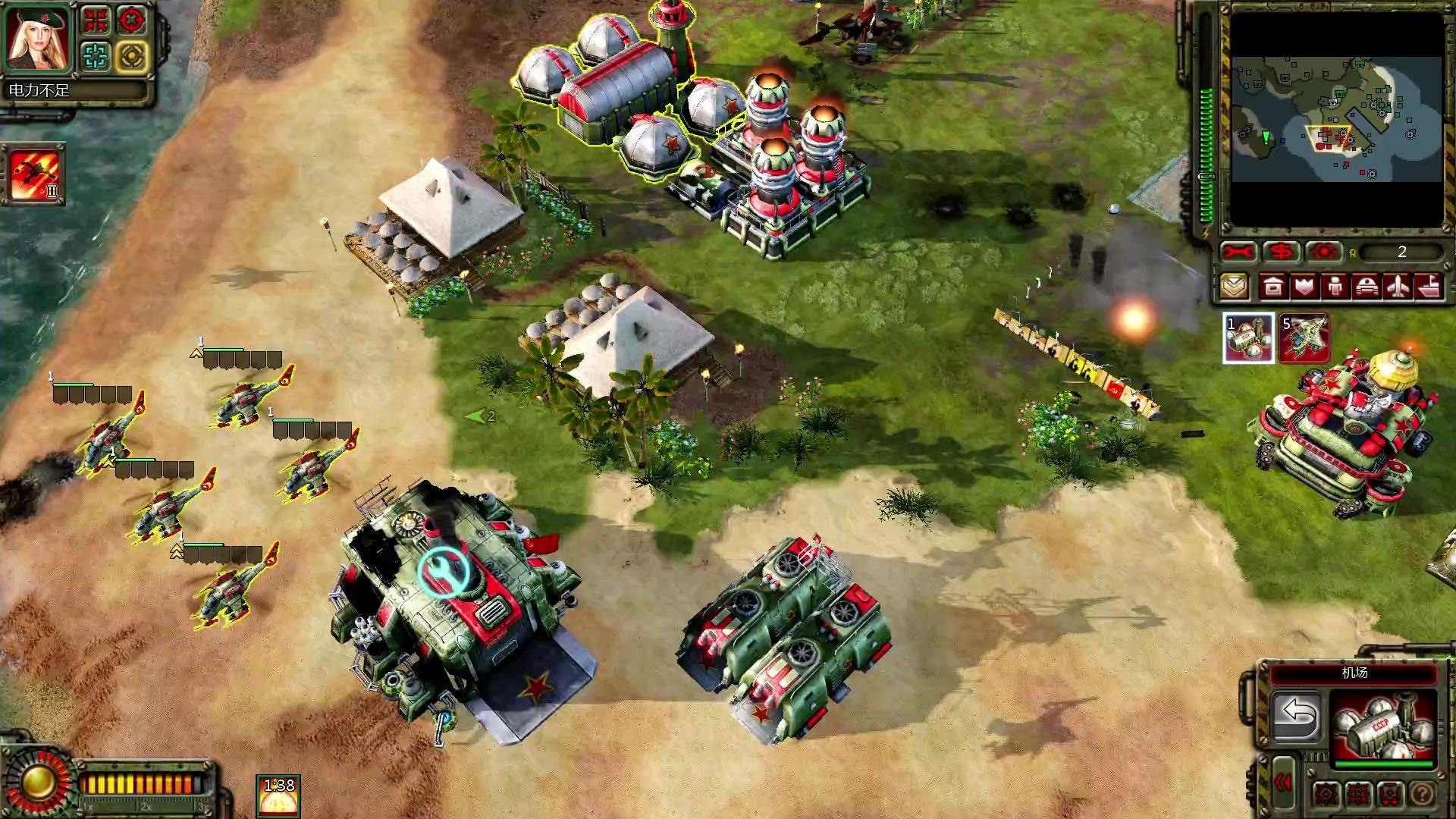 红色警戒3苏军战役第八关困难