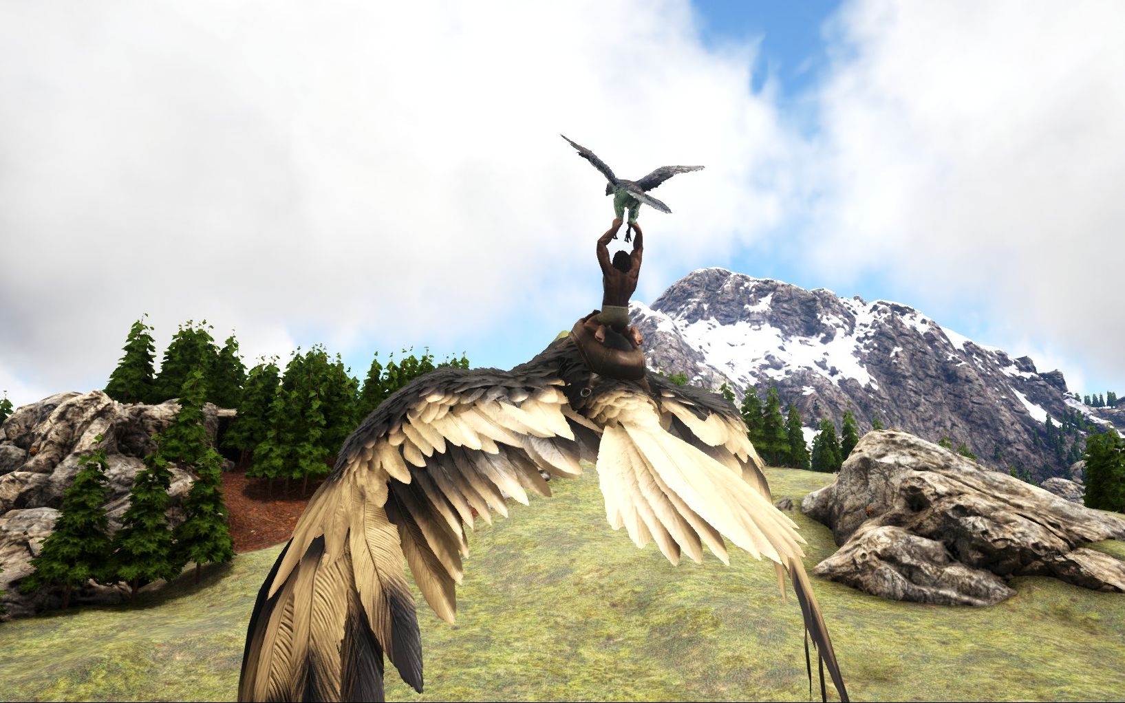 方舟生存进化能够击晕敌人10秒时间的小盗龙与滑稽的始祖鸟你准备好