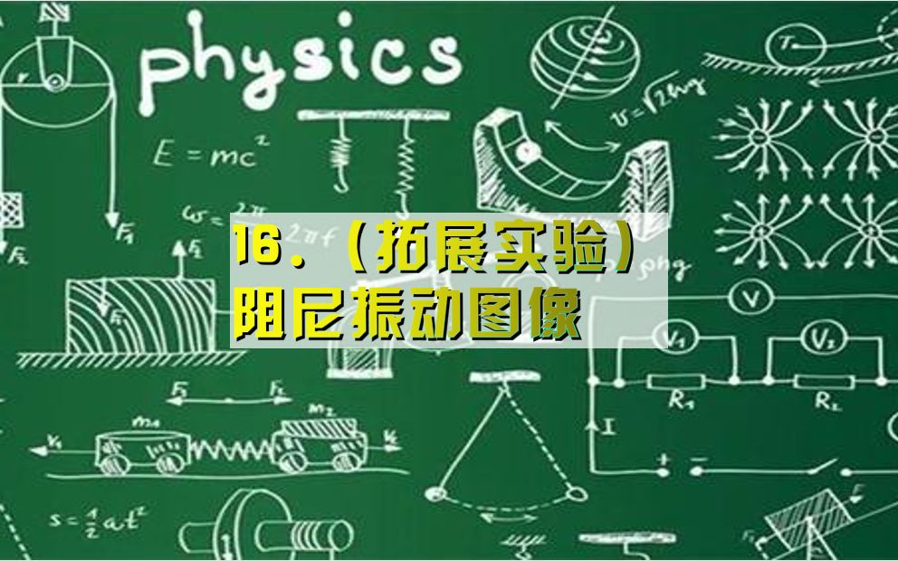 16.(拓展实验)阻尼振动图像(定)