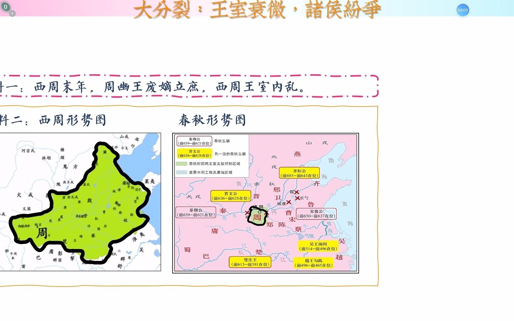 [图]2-1列国纷争与华夏认同