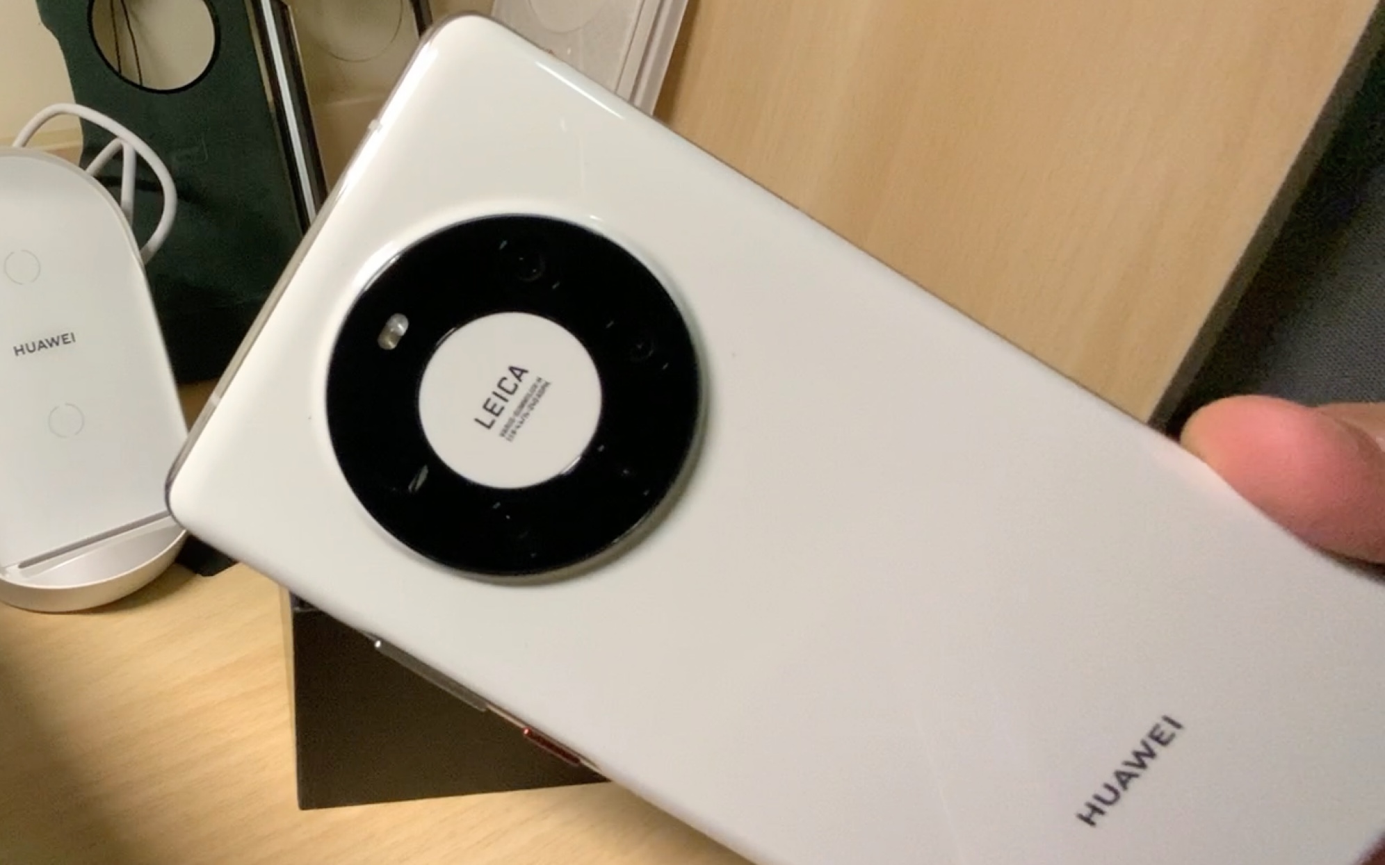 纯开箱mate40pro陶瓷白终于换手机啦