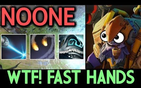 NOONE Dota 2 [Tinker] WTF! Fast Hands by Top 2 CIS哔哩哔哩bilibili