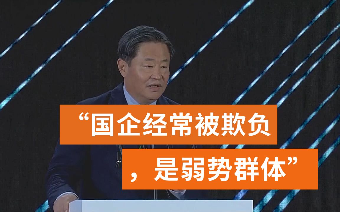 宁高宁:国企是弱势群体,希望将来国企待遇好一点哔哩哔哩bilibili