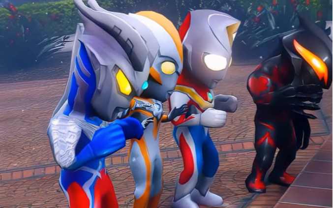 赛罗赶走小赛罗小格丽乔