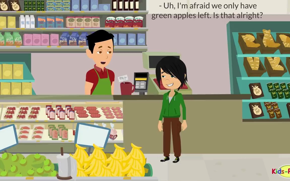 超级实用-在超市买东西的日常英语对话-shopping at the grocery