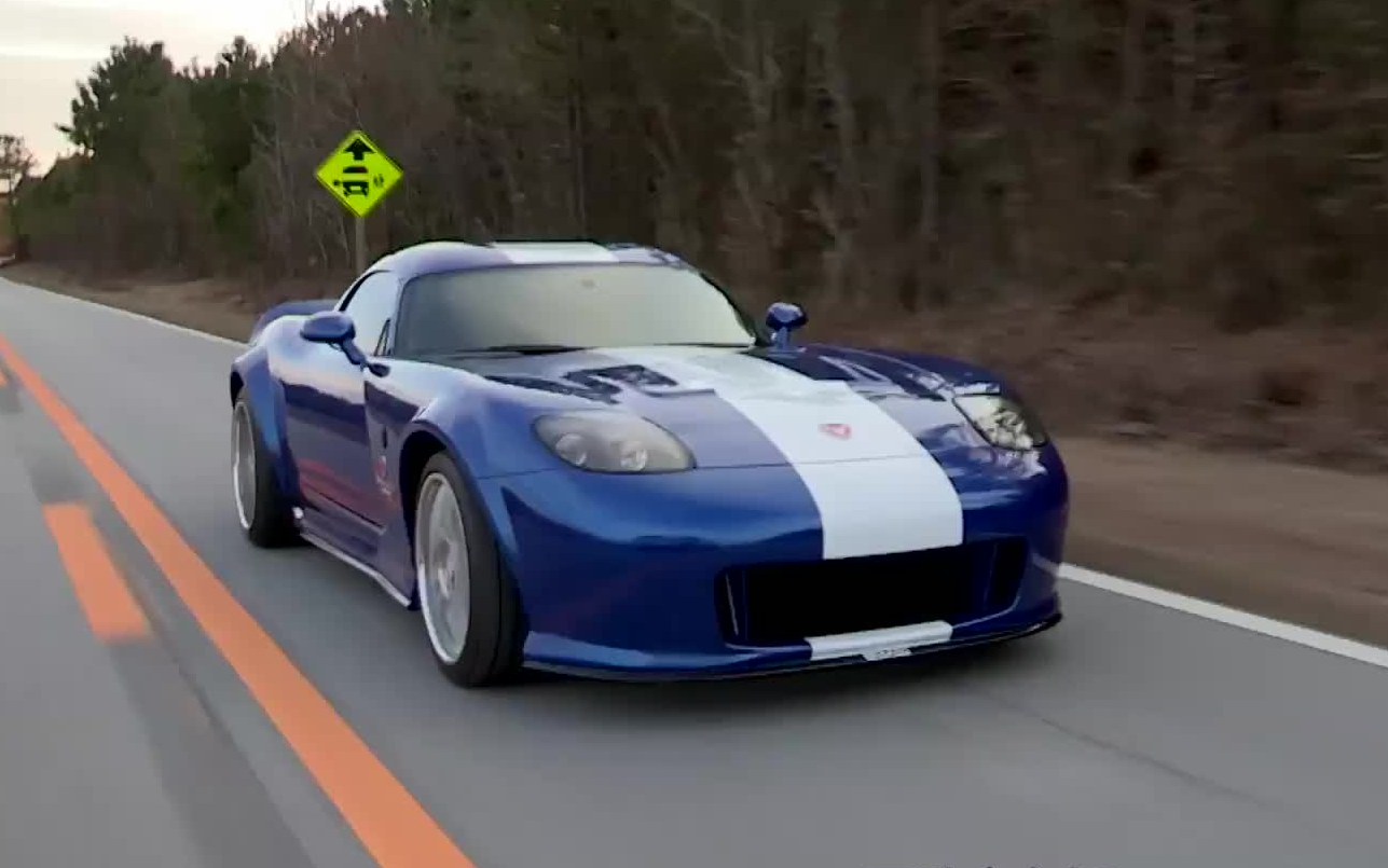 世界上唯一一台女妖跑车正在出售_单机游戏热门视频