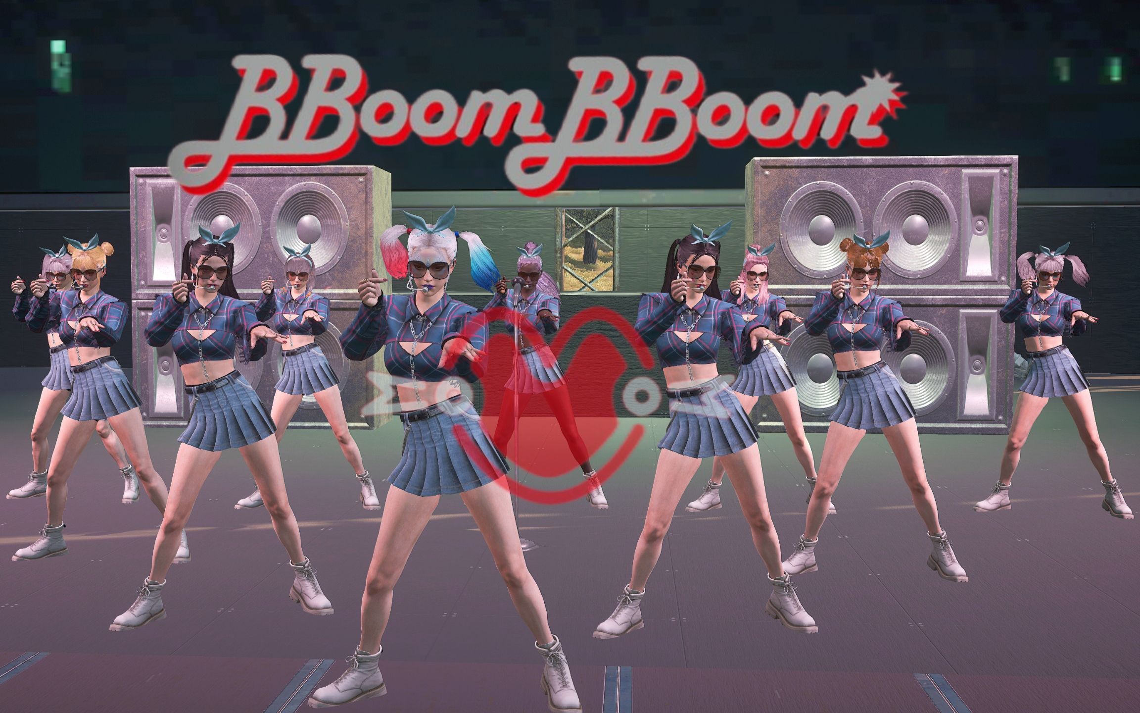 [图]PUBG绝地女团出击 BBoom BBoom 胜利之舞