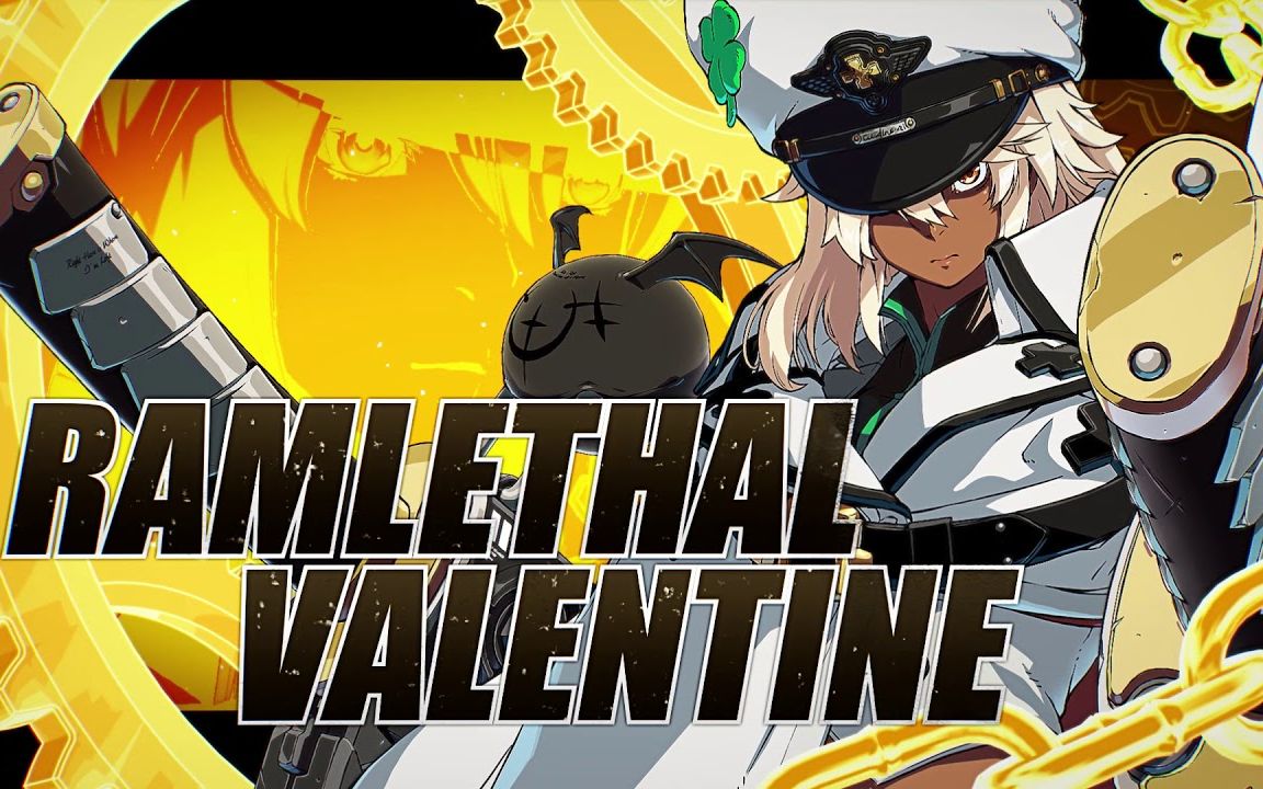 罪恶装备strive黑皮妹拉姆雷萨尔登场ramlethalguiltygearstrive