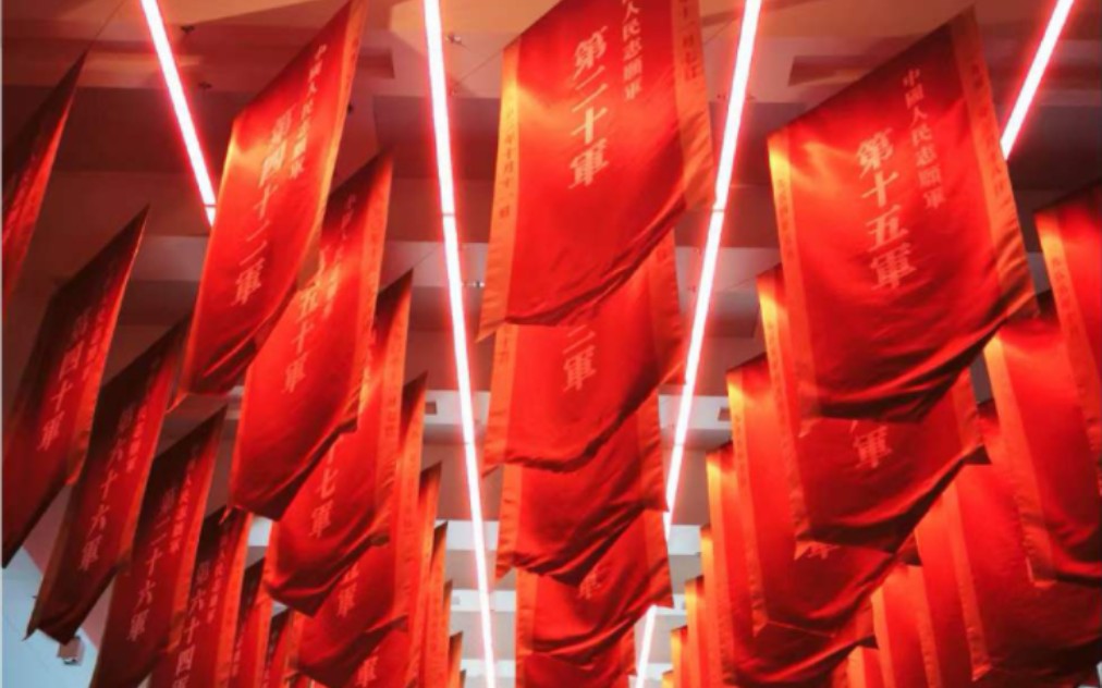 志愿军参战部队的军旗,让你感受什么是庇佑.