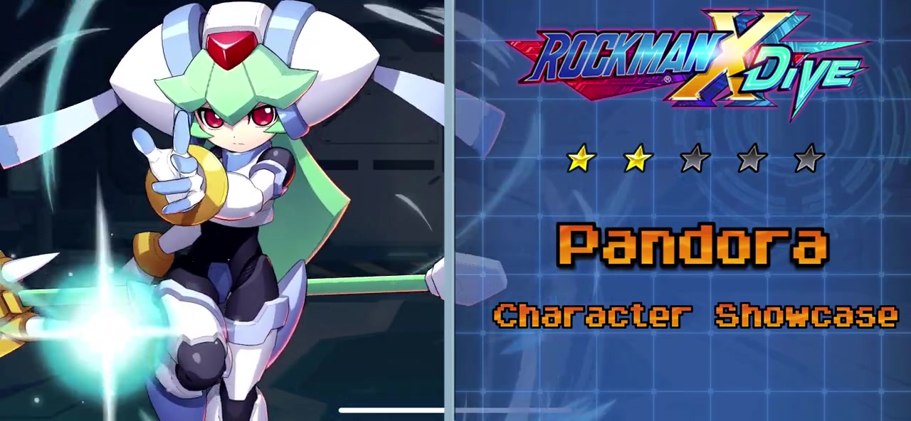 潘多拉pandora角色演示rockmanxdive