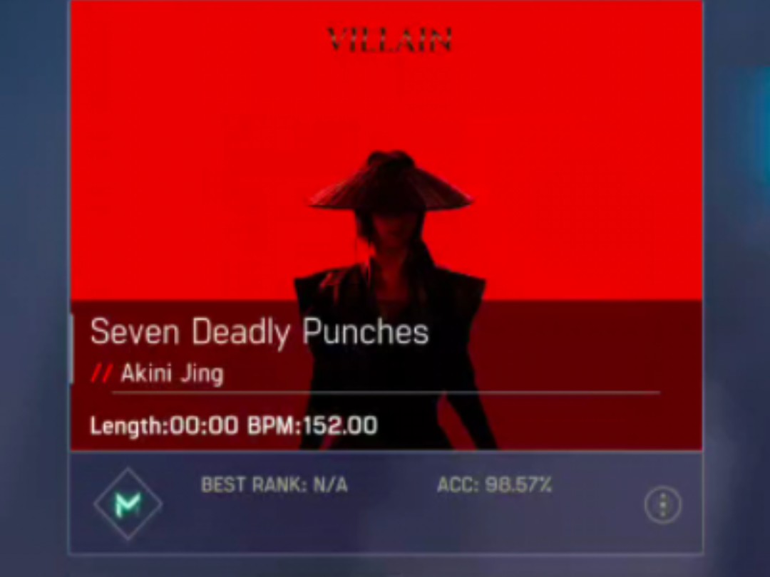 【Malody 6.0】Seven Deadly Punches 七伤拳  朱婧汐Akini jing 4khd LV.10 自制哔哩哔哩bilibili节奏大师