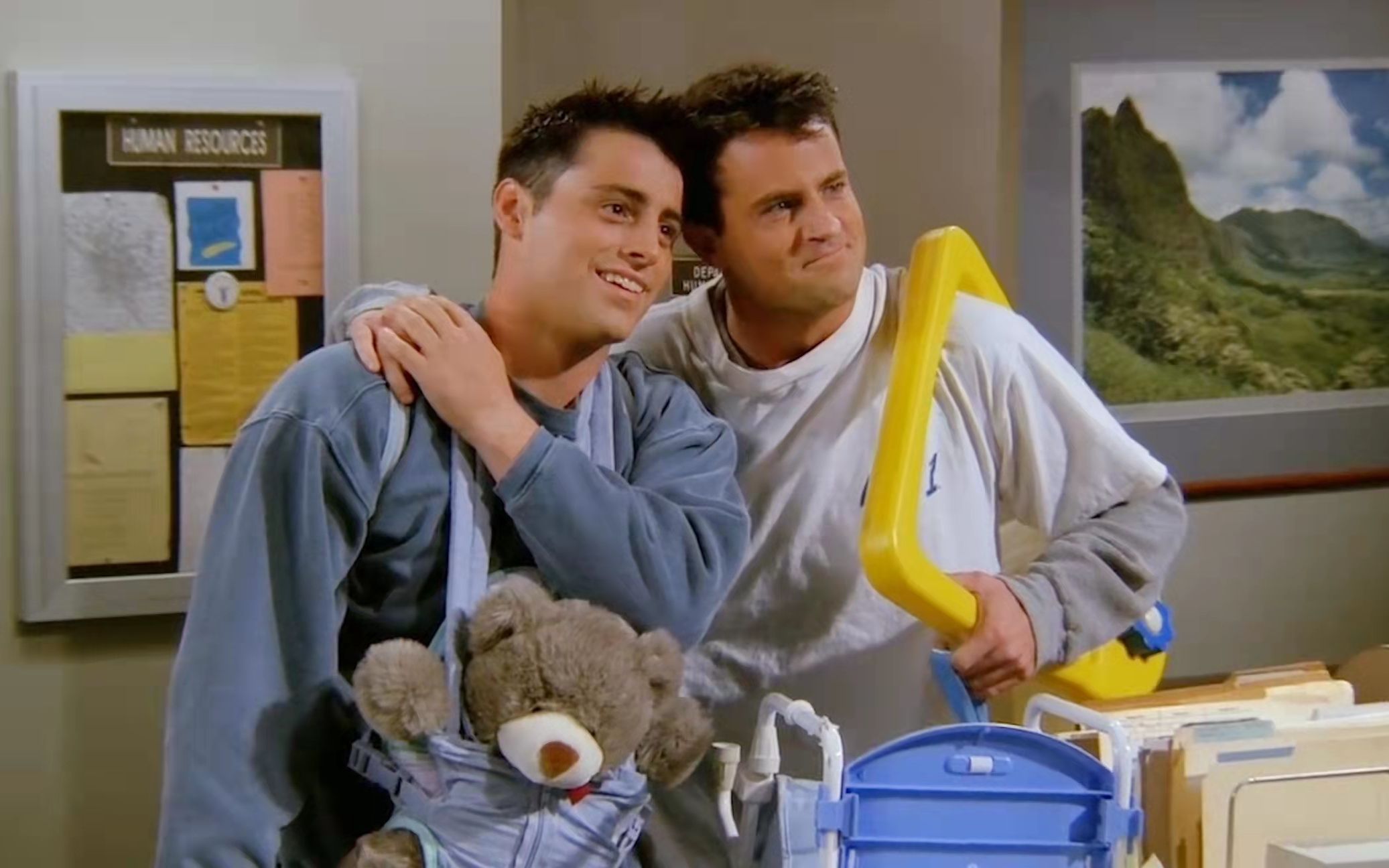 是的,他们在一起了,乔伊和钱德勒_哔哩哔哩_bilibili