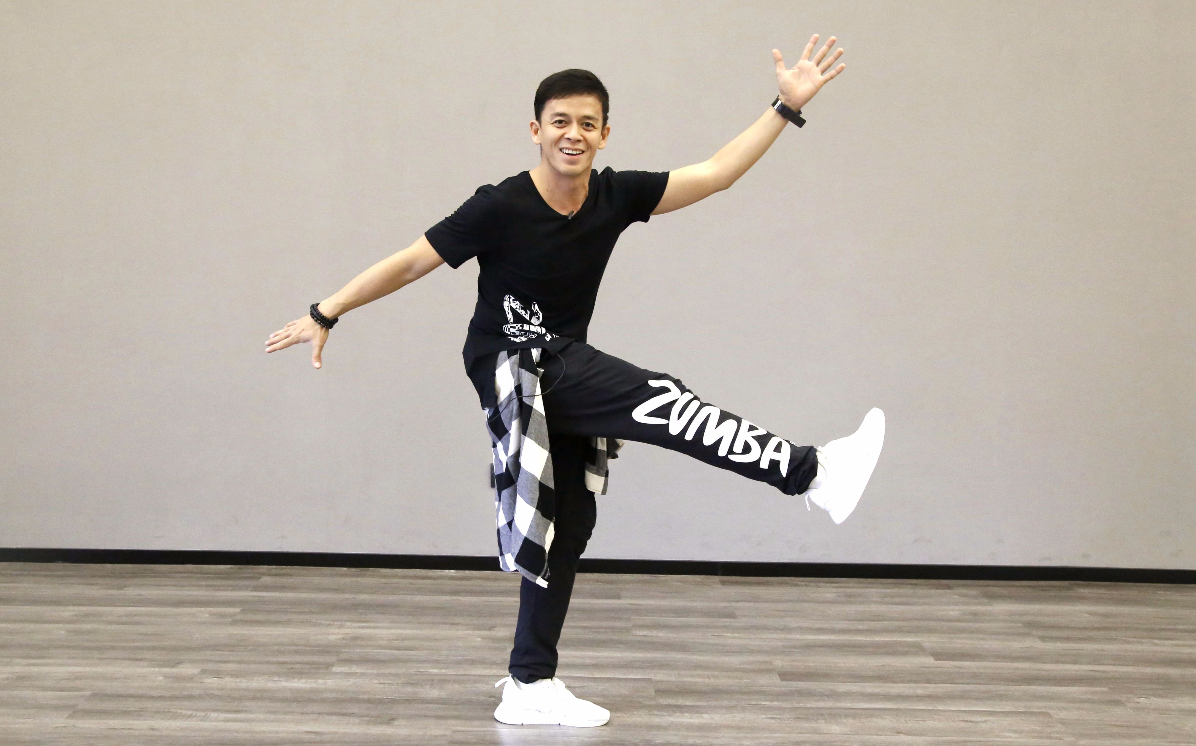 东南亚"冠希哥"教你跳zumba,2分钟入门,坚持跳1小时能消耗1000卡路里!