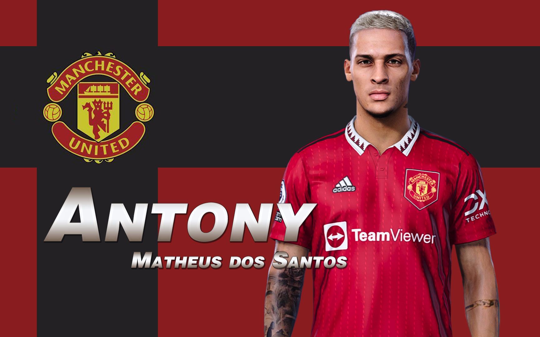 安东尼·马特乌斯·多斯·桑托斯 | 曼联新飞翼 | pes2021_单机游戏