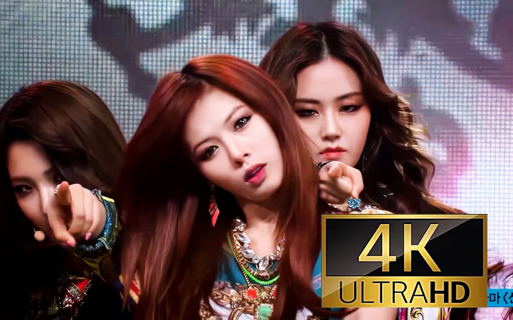 【4K修复】被忽视的好歌4MINUTE  Volume Up 20120512哔哩哔哩bilibili