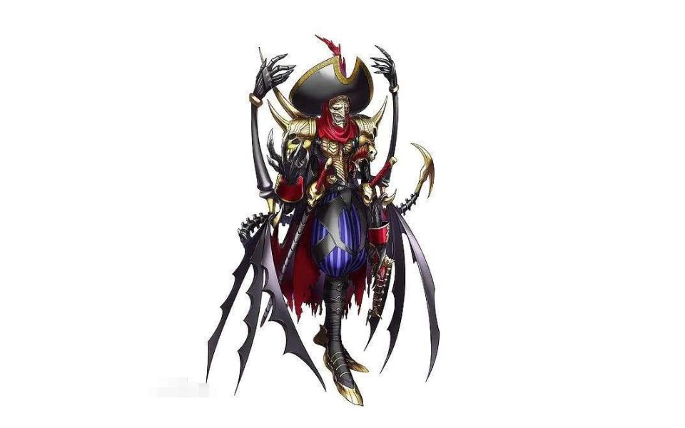 (数码宝贝大师)当代花瓶典范-幽灵面具兽_哔哩哔哩_bilibili