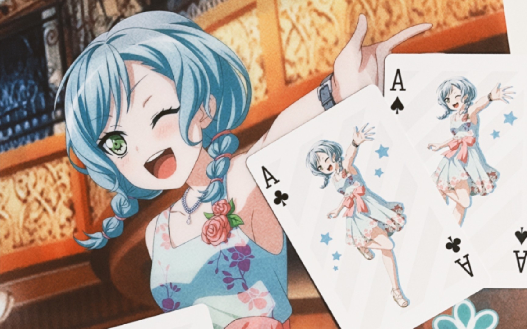 【谷子开箱】bangdream邦邦-冰川日菜总选举扑克牌 文件夹