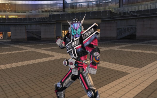 假面骑士城市大战时王ziodecade装甲bc必杀演示视频