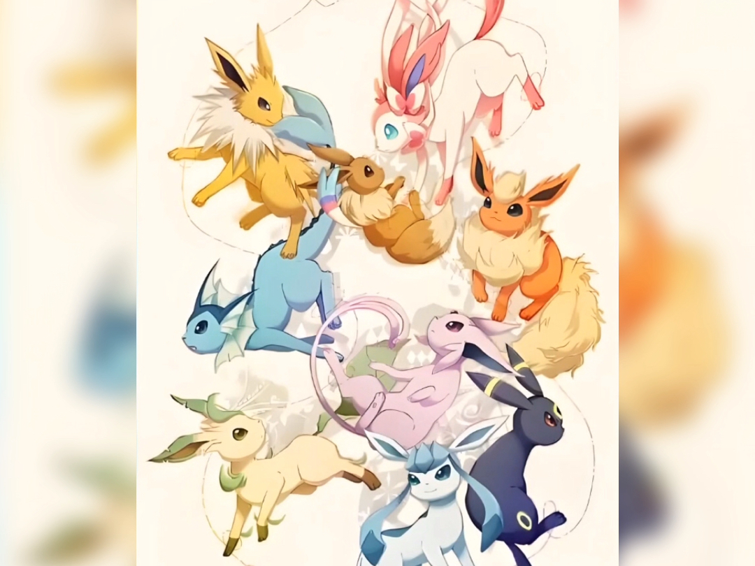 伊布家族全家福系列!