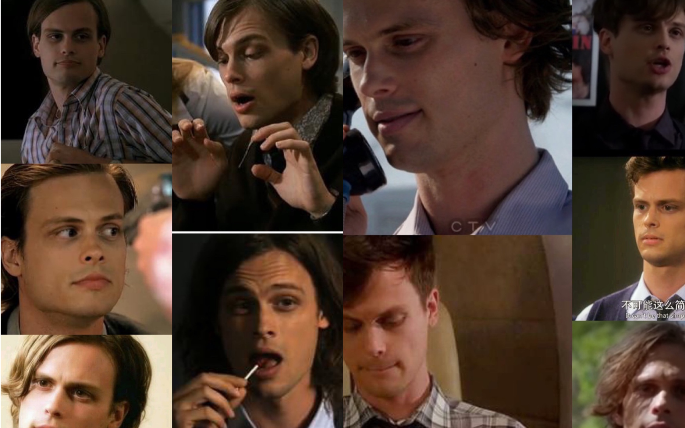 犯罪心理 dr. spencer reid 前十季混剪 一集一秒 criminal minds
