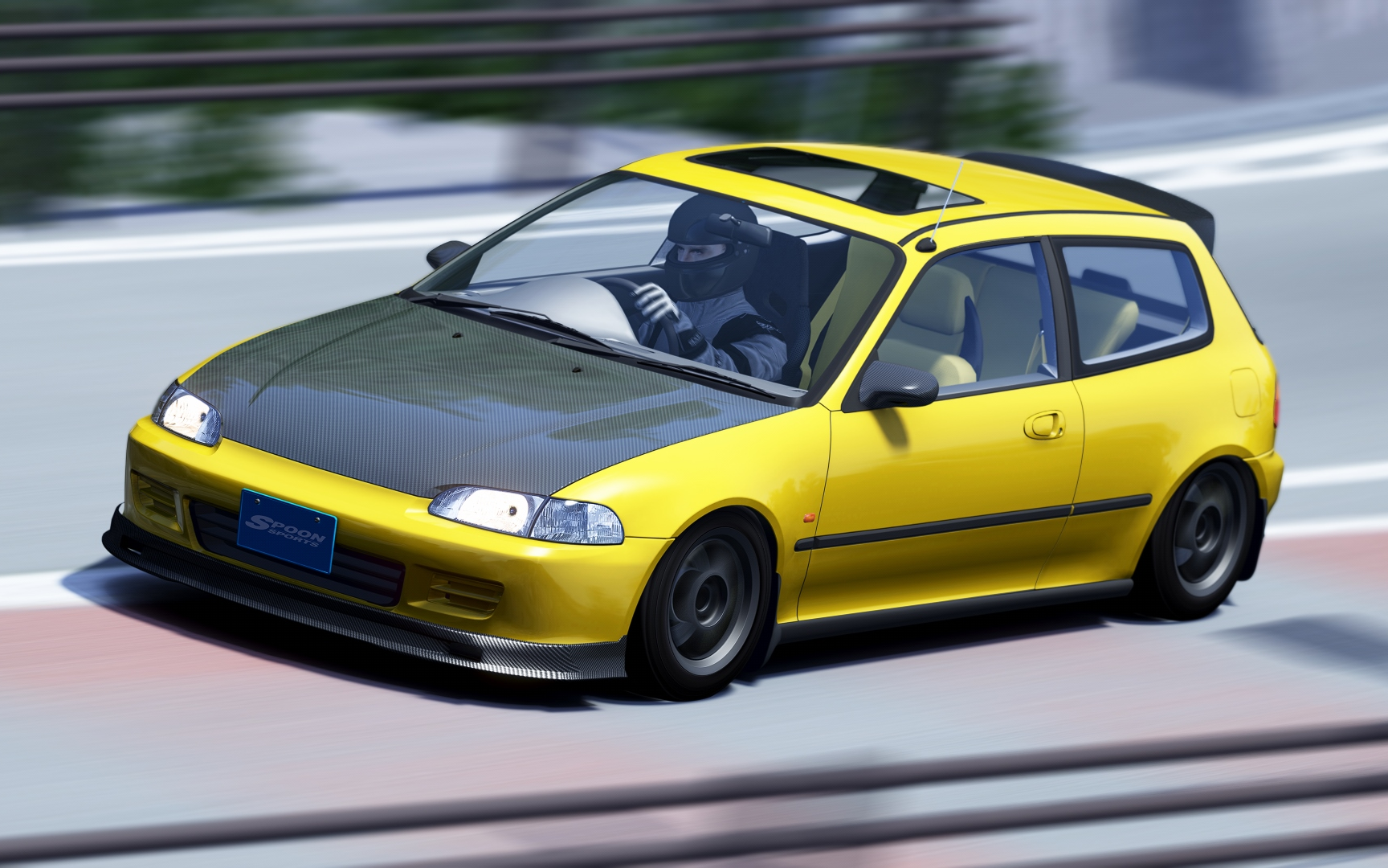 108神力科莎assettocorsa车辆mod本田思域eg6hondacivicvsiriitunedby